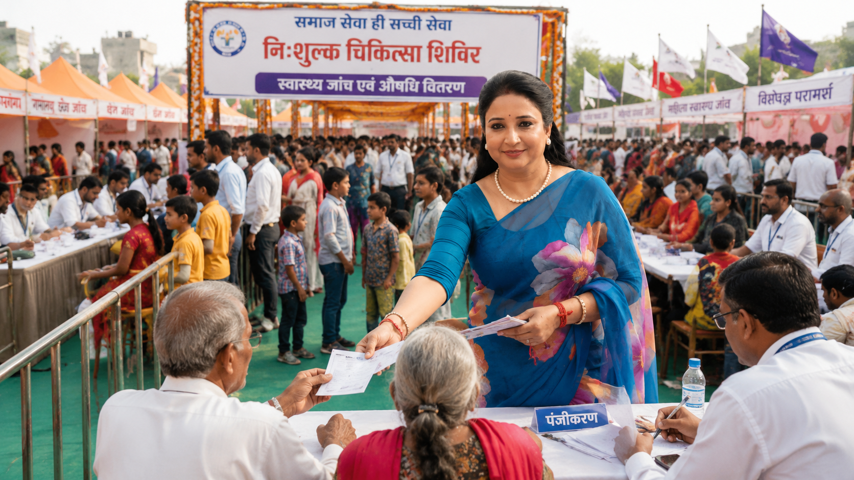 संगीता गौड़ - जनसेवा